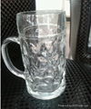 1L  bump glass beer  glass mug 1