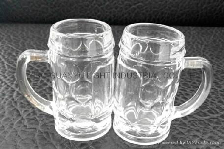 40ml mini glass beer stein 5