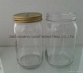 32oz mason jar with metal cap 1
