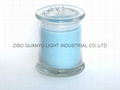 glass metro jar,candle jar with lid,12oz glass jar 3