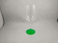 Wicked Wine glass with handpainted stem