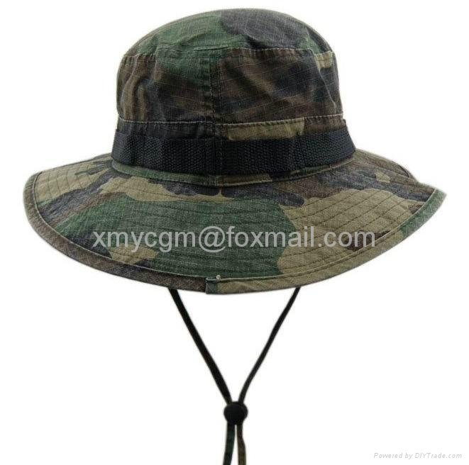 Wholesale Camouflage outdoor sun visor Fishman Bucket hats