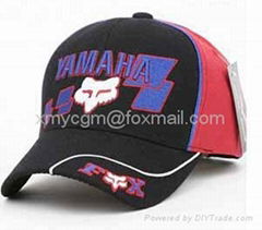 OEM hats factory Wholesale and custom 6 panels cotton blank and peak splice spor