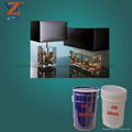 false water water clear display silicone rubber rtv-2 2