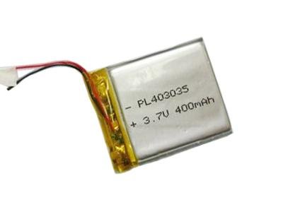 403035 3.7V 400mah small lithium polymer battery 