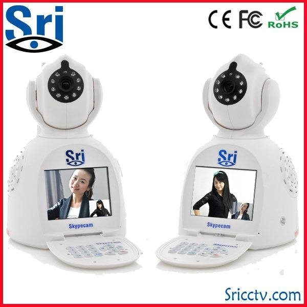 Sricam SP003 H.264 Wireless Network Free Video Call P2P Wifi IP Network Phone Ca 2