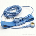 Anti-static standard fabric blue wrist strap