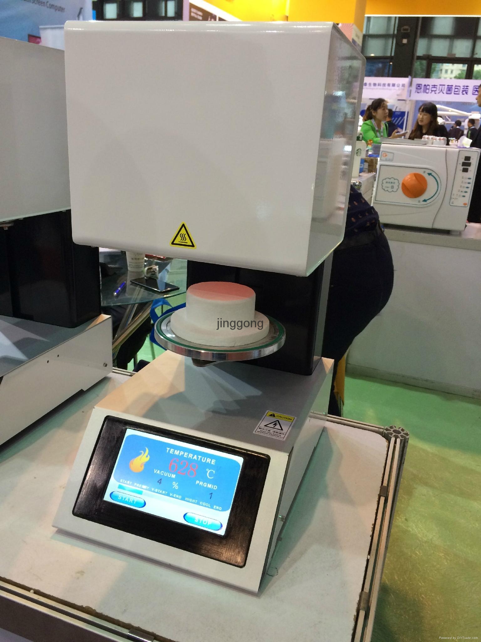 口腔牙科真空烤瓷爐電腦牙科烤瓷爐牙科設備義齒加工材料 3