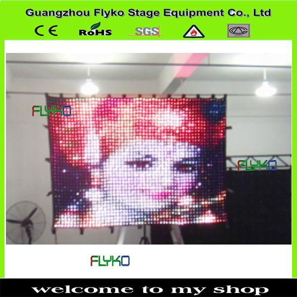 tv shows/flow shows soft flexible led screen module