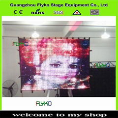 tv shows/flow shows soft flexible led screen module