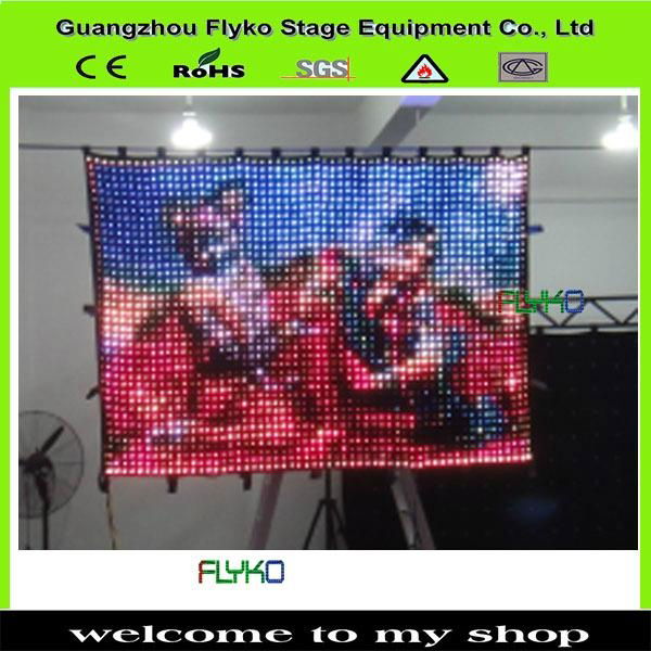 tv shows/flow shows soft flexible led screen module 2