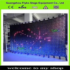 indoor club stage video wall