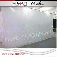 led star cloth decoration