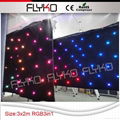 led star curtain for wedding decoration