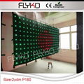 Free shipping led stage backdrop exhibition display show 2