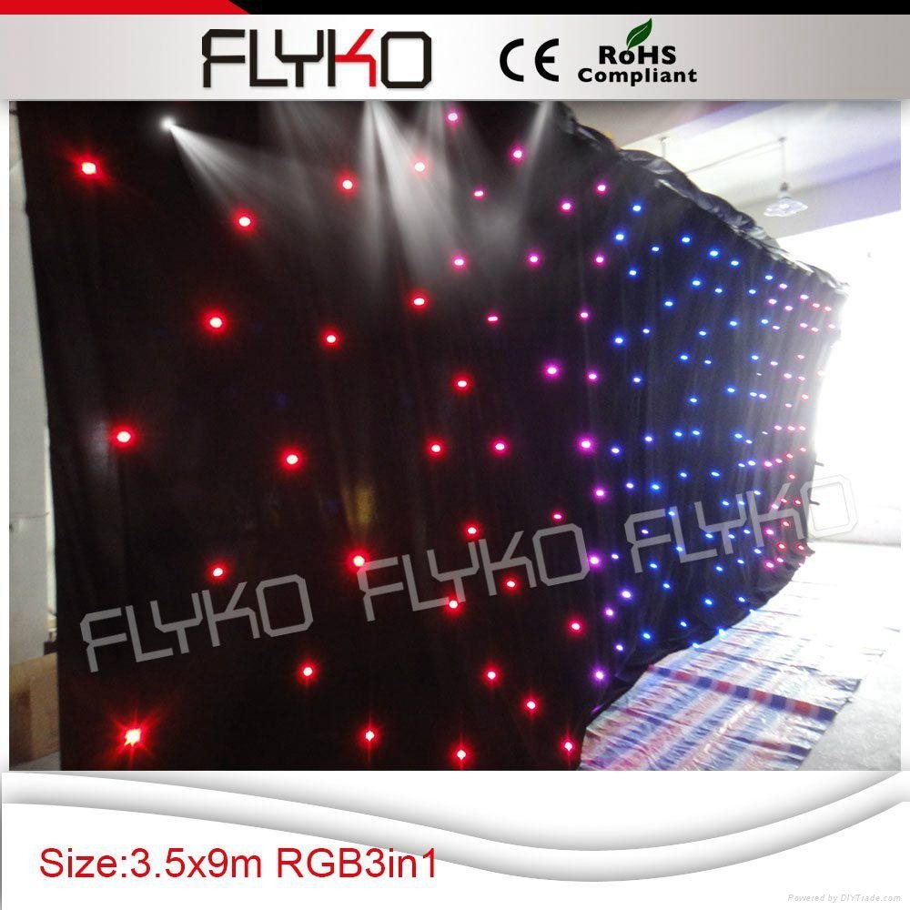 Free shipping China led lighted stage backdrop 2