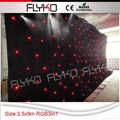 Free shipping China led lighted stage backdrop