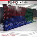 Free shipping indoor led stage curtain 3