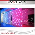 Free shipping led Star curtain 4