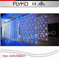 Free shipping led Star curtain