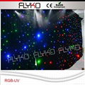 RGB-UV star sky led lights led star cloth led vision star curtain 2