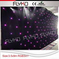 2015 factroy price popular led star cloth for wedding