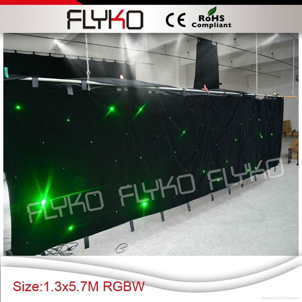 RGBW color led star vision stage backdrop 2