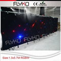 RGBW color led star vision stage backdrop 3