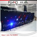 RGBW color led star vision stage backdrop 5