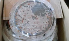 Buy rejected IC silicon wafer scrap and broken patterned wafer