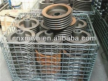 Industrial Wire Mesh Storage Container