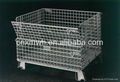 Industrial Union Steel Palletainer Jr. Storage Container Wire mesh Containers 2