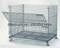 Collapsible stacking wire baskets 1