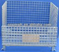 Metal collapsible galvanized garbage