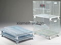 Wire mesh collapsible storage cage 3