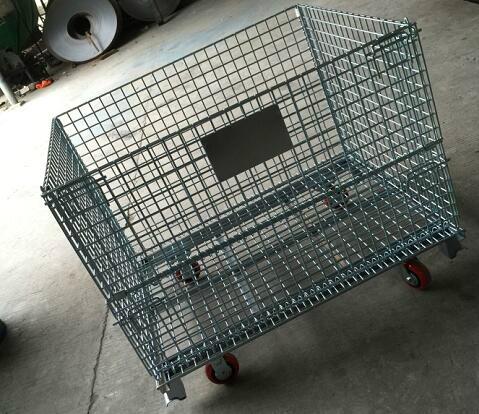 wire storage basket with wheels