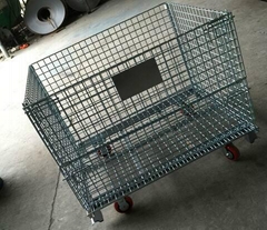 wire storage basket with wheels