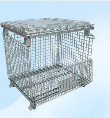 Stacking wire mesh containers 2