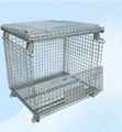 Stacking wire mesh containers 2