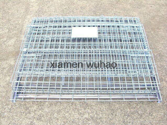 Wire baskets metal bins rigid wire containers 5