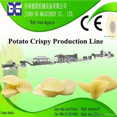 Potato crispy pellet production line