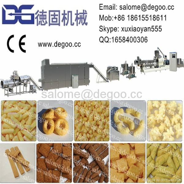 Core filling snack food processing line