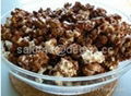 Fully Automatic Chocolate Caramel Flavored Mushroom Popcorn Machine 4