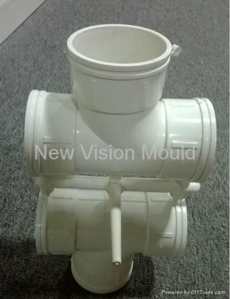 upvc tee pipe fittings mould manufacturer 3