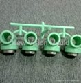 Four cavities PPR fittings mould with