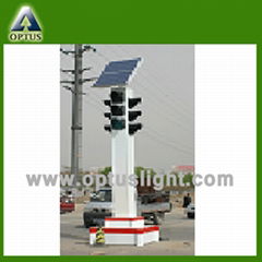 solar portable traffic light