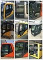 Operator cabin fit for Komatsu, Hitachi, Kobelco, CAT, Volvo, Kato, Sumitomo
