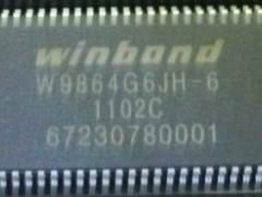 华邦SDRAM  W9864G6JH-6