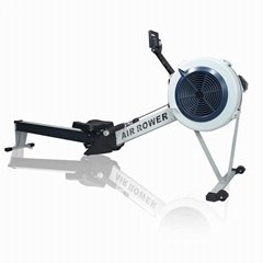 Black Air Rower Fitness Rowing Machine
