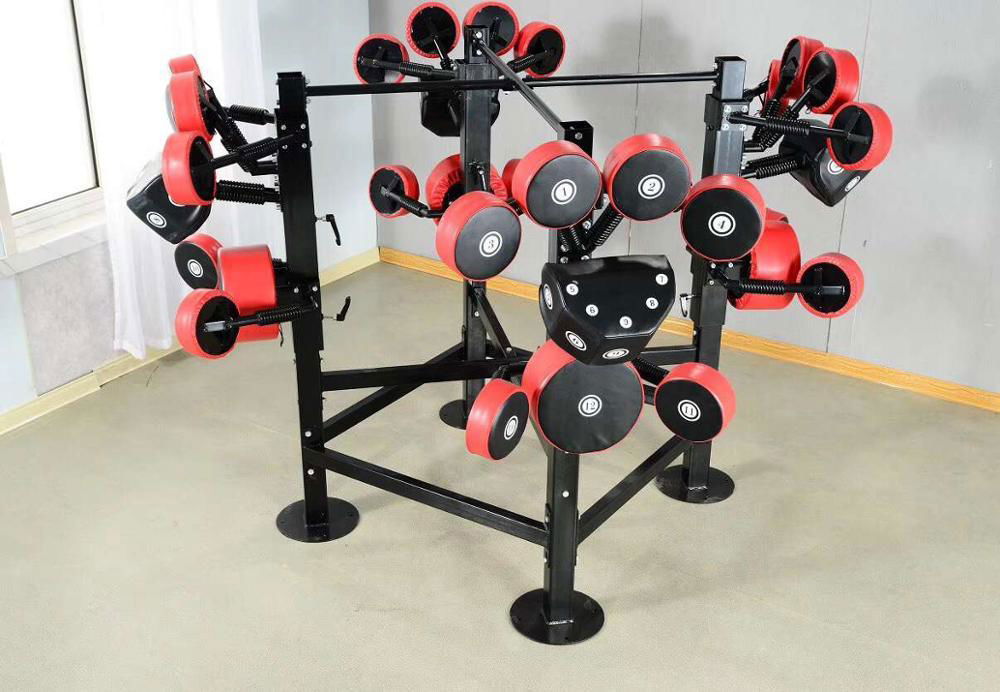Fitness Equipment Gym Commercial Single Use Mitts Adjustable Boxing Stand Statio 2